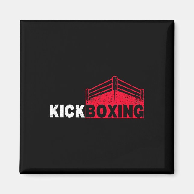 Kickboxing Fighting Ring Sport  Magnet (Front)
