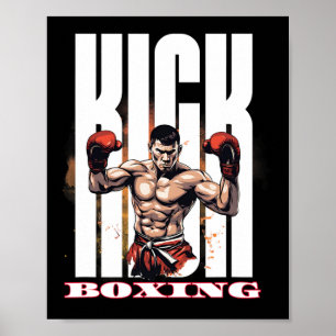 Kickboxing Fighting Style Poster