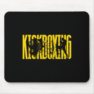 Kickboxing Fighting Technique Mouse Pad