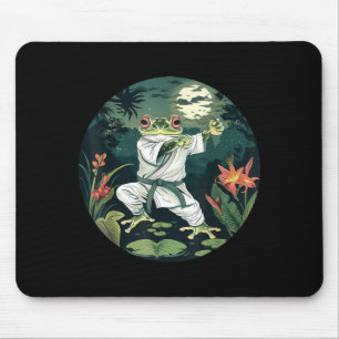 Kickboxing Forest Jiu-Jitsu Mma Toad Taekwondo Mouse Pad