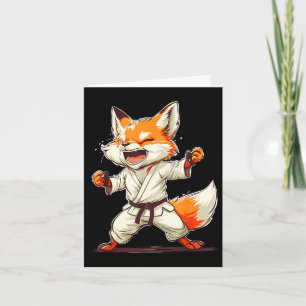 Kickboxing Fox Martial Arts Karate Jiu-Jitsu MMA Card