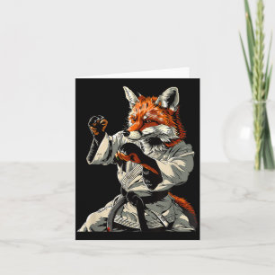 Kickboxing Fox Martial Arts Karate Jiu-Jitsu MMA Card