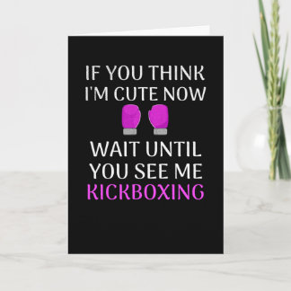 Kickboxing Girl | Kickboxer Women Muay Thai Card