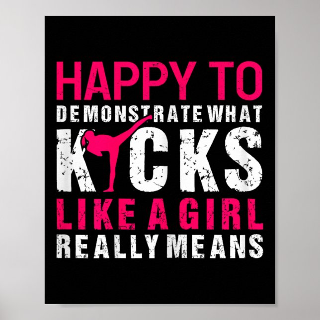 Kickboxing Girl  Poster (Front)