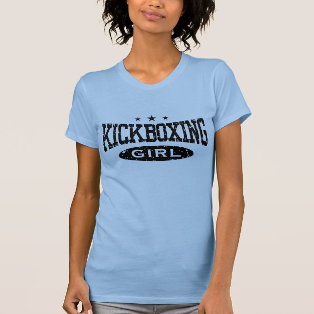 Kickboxing Girl T-Shirt (Front)