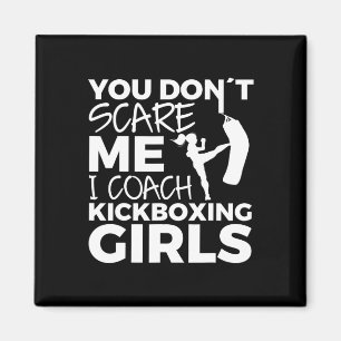 Kickboxing Girls Coach  Magnet