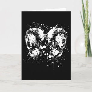 Kickboxing Gloves Streetart Sanda Card