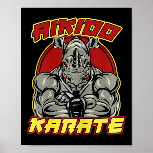 Kickboxing Grandpa Martial Arts  Poster (Front)
