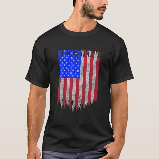 Kickboxing Inspires Kick Boxing Workout T-Shirt (Front)