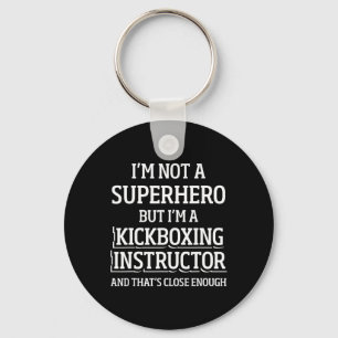 Kickboxing Instructor Kick Boxing Workout _5 Key Ring
