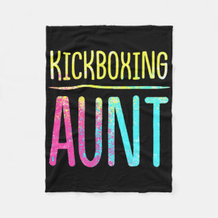 Kickboxing Kick Boxing Workout _2 Fleece Blanket