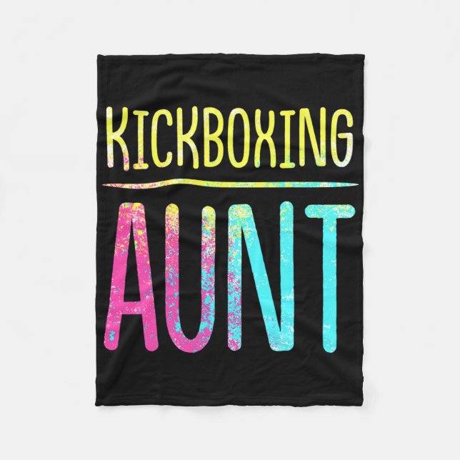 Kickboxing Kick Boxing Workout _2  Fleece Blanket (Front)