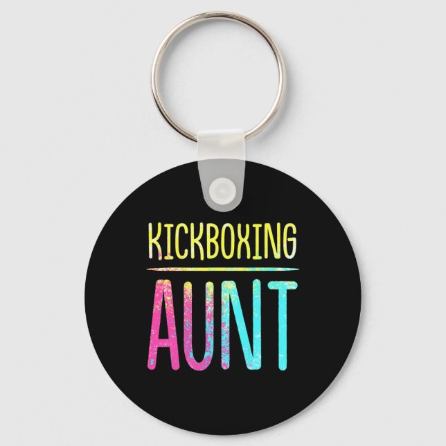 Kickboxing Kick Boxing Workout _2  Key Ring (Front)
