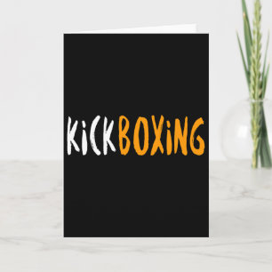Kickboxing Kick Boxing Workout _6 Card