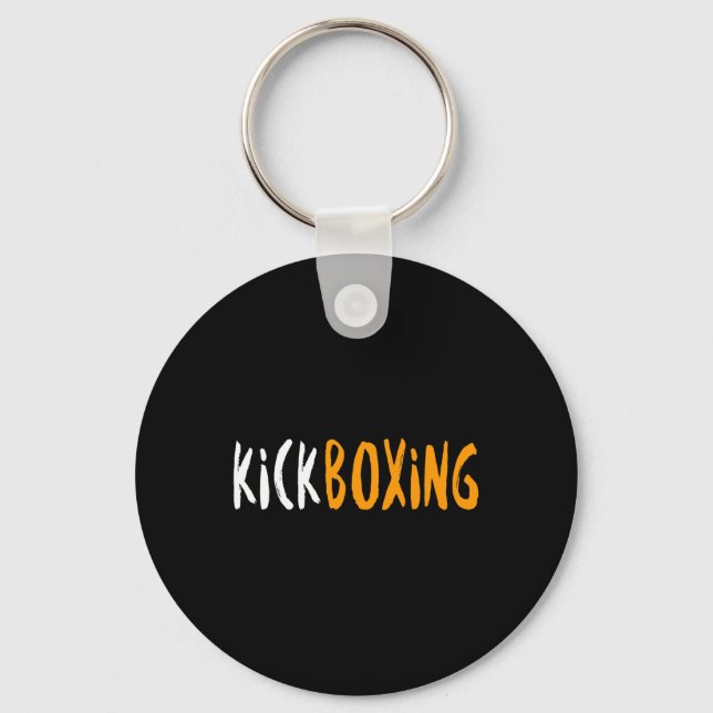 Kickboxing Kick Boxing Workout _6  Key Ring (Front)
