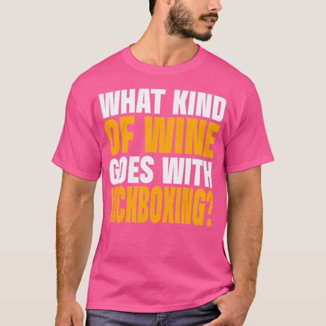 Kickboxing Kick Boxing Workout T-Shirt (Front)