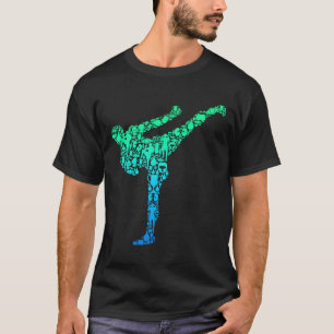 Kickboxing Kickboxer Karate Kids Boys Men T-Shirt