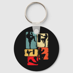 Kickboxing Kickboxer Karate Taekwondo Boys Kids Me Key Ring