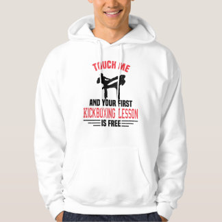 Kickboxing Kickboxer Martial Arts Boxer Sparring Hoodie