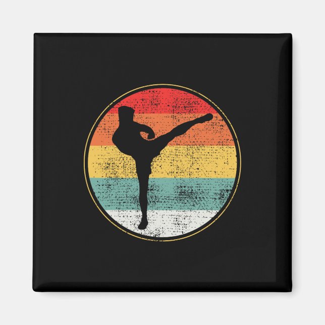 Kickboxing Kickboxer Retro Vintage _1  Magnet (Front)