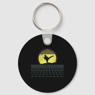 Kickboxing Kickboxer Vintage _2 Key Ring