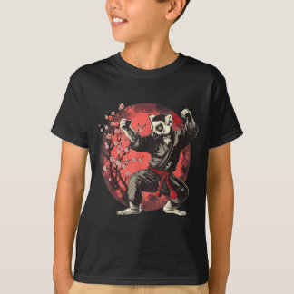 Kickboxing Lemur Martial Arts Karate Jiu-Jitsu MMA T-Shirt