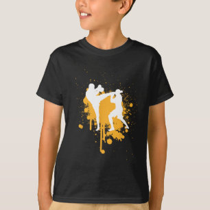 Kickboxing Martial Arts Boxing Mma Sparring Fighte T-Shirt
