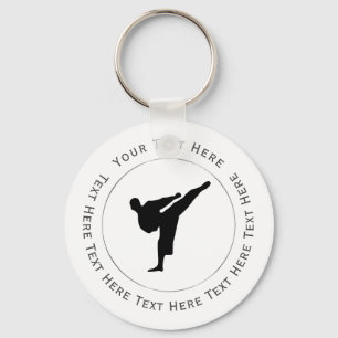 Kickboxing - Martial Arts Keychain