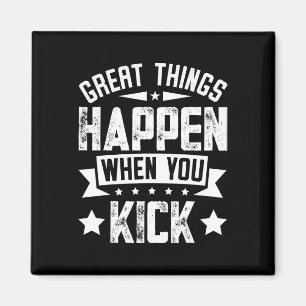 Kickboxing Meme Quote  Magnet