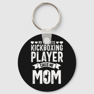 Kickboxing Mom Mama Funny Martial Arts Karate Muay Key Ring