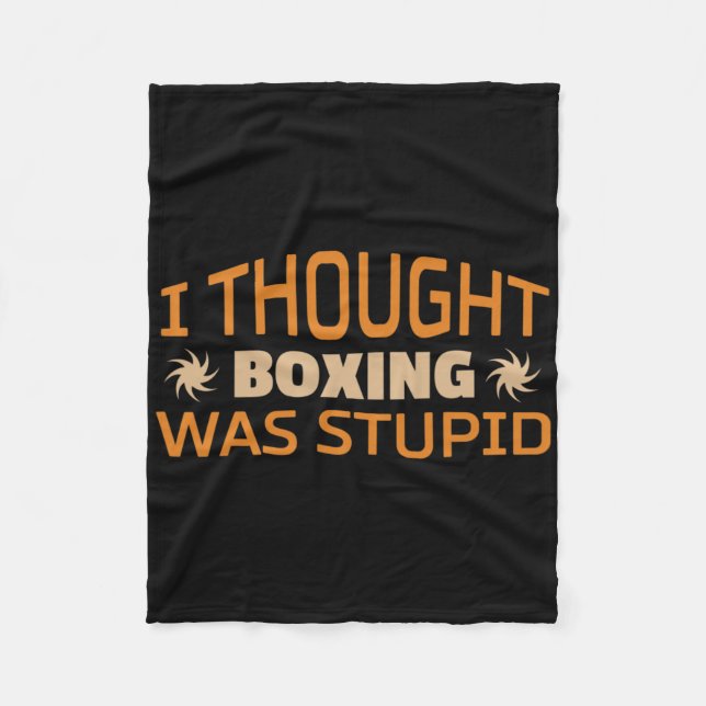 Kickboxing Muay Thai Boxing _1  Fleece Blanket (Front)