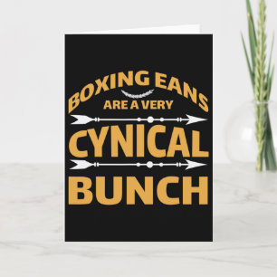 Kickboxing Muay Thai Boxing _3 Card