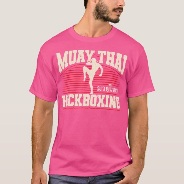 Kickboxing Muay Thai Kickboxing T-Shirt (Front)