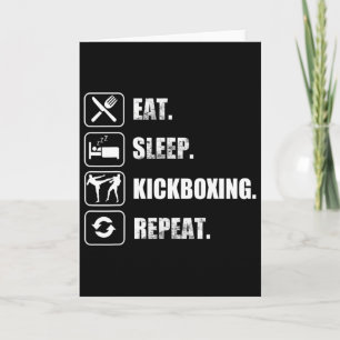 Kickboxing Muay Thai Martial Arts Tiger Sak Yant Card