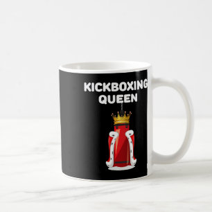 Kickboxing Queen Girls Kickboxing Womens Kickboxer Coffee Mug