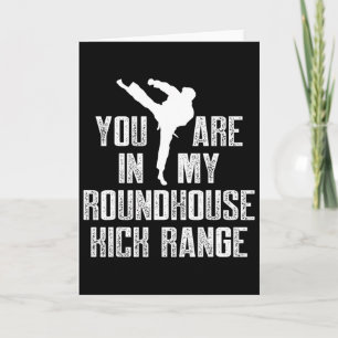 Kickboxing Range Kick Boxing Workout Card