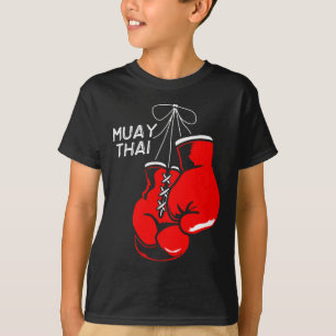 Kickboxing Thai Boxing Muay Thai Gloves  T-Shirt