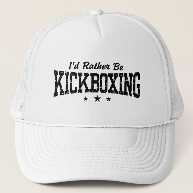 Kickboxing Trucker Hat (Front)