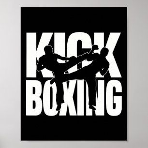 Kickboxing - Two Men Do Kickboxing For Kickboxers Poster