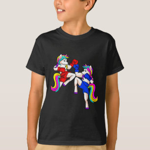 Kickboxing Unicorn Kickboxer Mma T-Shirt