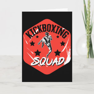 Kickboxing Vintage Kickboxing Squad Card