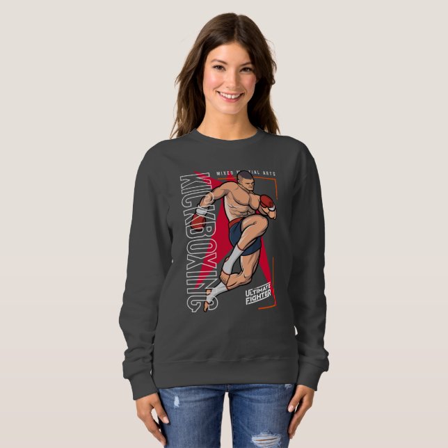 Kickboxing | Women Sweatshirt (Front Full)