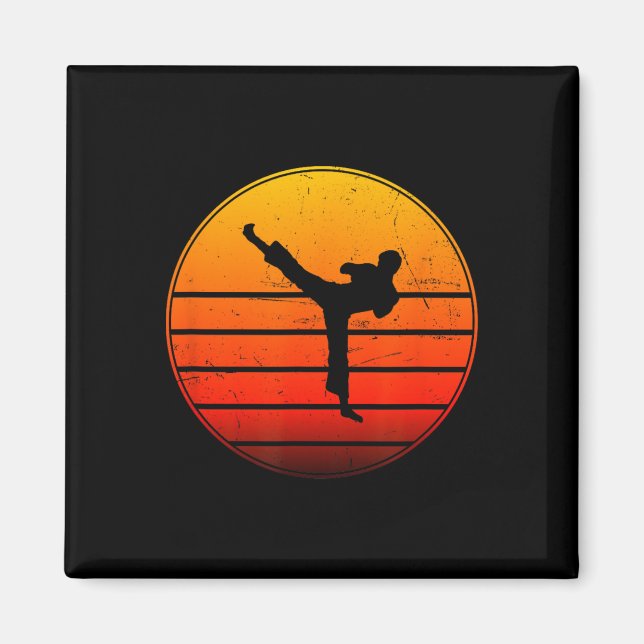 Kickboxing Women's Men's Boxing Kickbox Kickboxer  Magnet (Front)
