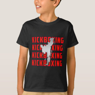 Kickboxing Workout For Kickboxer Karate Martial Ar T-Shirt