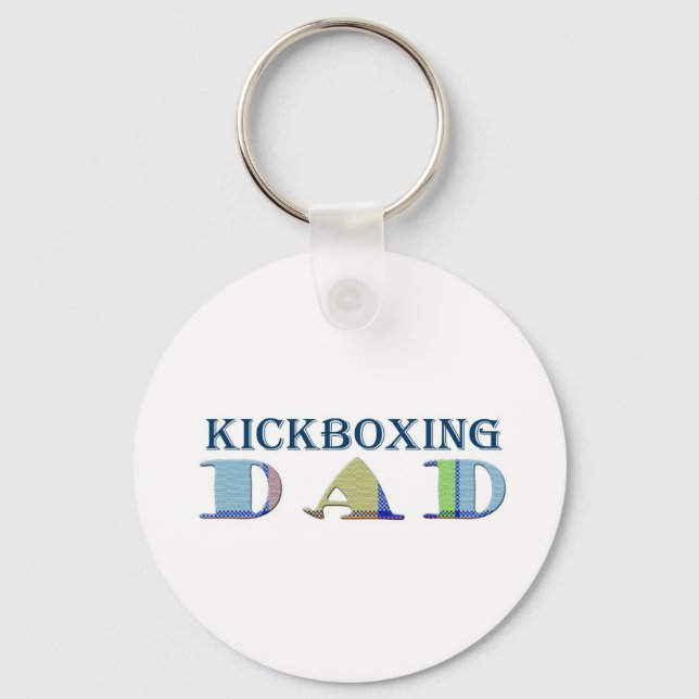 KickboxingDad Key Ring (Front)