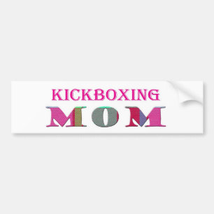 KickboxingMom Bumper Sticker