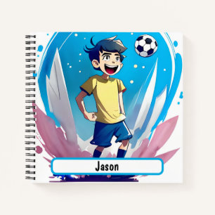 Kicker Notebook With Customisable Nametag
