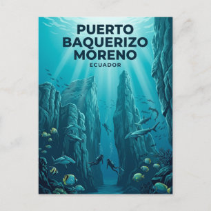 Kicker Rock, Galápagos Islands Ecuador Postcard