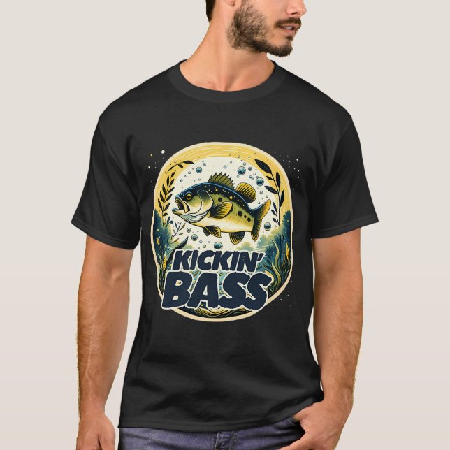 Kickin' BASS T-Shirt (Front)