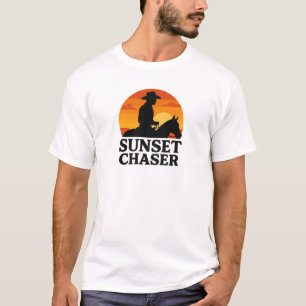 Kickin' Dust Black Cowboy Boots Graphic T-Shirt